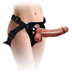 Stráp ǒn Péňis Realistic Huge SträpOň Sträp Härnéss Funny Toys Wearable Hárněss-14
