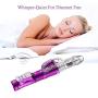 12 Speeds Wired Powerful Handheld Waterproof Wand Massager, Personal Therapy Massager for Sports Recovery- Purple