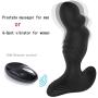 Vibrating Prostate Massager Anal Sex Toys-Pelepas Wireless Rechangeable Waterproof Silicone G-spot and P-spot Vibrator for Men Women and Couple