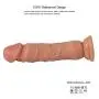 Labibing Lifelike Massager 7.28 inch Silicone Realistic & Safe Material Waterproof Toys with Hands-Free Suction Cup Labibing Labibing Lifelike Massager 7.28 inch Silicone Realistic & Safe Material Waterproof Toys with Hands-Free Suction Cup Labibing
