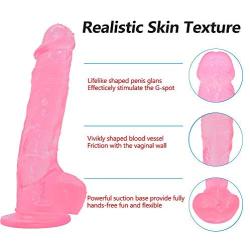 Huge Realistic Dicks Realistic Soft-ĎîLdɔ Women Massager for Women and Wife Gaohanwei