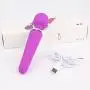 Massager 10x Powerful Extreme Power Multi-Speed Cordless USB Rechargeable Waterproof Handheld Body (Purple) Massager 10x Powerful Extreme Power Multi-Speed Cordless USB Rechargeable Waterproof Handheld Body (Purple)