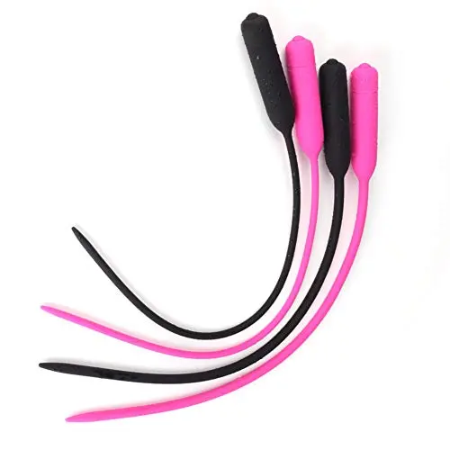 OUYAWEI Electric Stimulation Urethral Sound Penis Sex Toys Electric Shock Accessories Urethra Plug Stimulator Pink 7.5cm OUYAWEI Electric Stimulation Urethral Sound Penis Sex Toys Electric Shock Accessories Urethra Plug Stimulator Pink 7.5cm