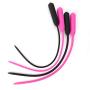 OUYAWEI Electric Stimulation Urethral Sound Penis Sex Toys Electric Shock Accessories Urethra Plug Stimulator Pink 7.5cm