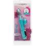 CalExotics Dazzle Xtreme Thruster – Thrusting 12 Function Rabbit Vibrator - Waterproof Vibe Sex Toys for Couples – Luxury Adult Hands Free G Spot Massager - Blue