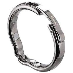 ThinkMax Adjustable Size Foreskin Rings Penis Ring for Man Magnetic Physiotherapy Metal V Type Circumcision Erection Cock Ring