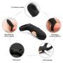 Massager Vibrating Wand Massaging Toys Slient Soft Skin-Friendly for Back Neck Shoulder Relaxation Deep Tissue Massage Wireless Remote Control Multiple Vibration Speed and Patterns
