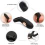 Rechargeable Vibèràtè Còckrìng with Six Toys for Men Man Male Woman Women Female 100% Waterproof Màss(àgè Toys Gift T-Shirt