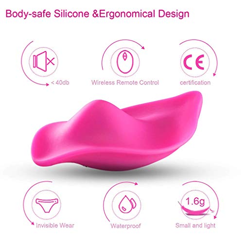 Wearable Vibrantor for Woman Wireless Remote Control Female-Waterproof-Rabbit-Lifelike-Gifts Clitorial Tongue High Frequency Wand Waterproof Perfect Size Party Gifts six Toys for Women Couples Tshirt