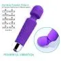 Vibrator 28 Vibration Patterns Rechargeable Waterproof Massager Wireless Wand for Body Therapeutic Muscle Aches Sports Recovery Vibrator 28 Vibration Patterns Rechargeable Waterproof Massager Wireless Wand for Body Therapeutic Muscle Aches Sports Recovery