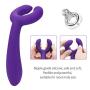 G-Spot Rabbit Silicone Dildo Vibrator Adult Toys for Women - Adorime Rechargeable Waterproof Clitoris Vagina Nipples Stimulator Massager Sex Things for Solo or Couples