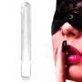 Female Masturbation Huge Faux Crystal Glass Butt Plug Dildo Rod Massage Stick - 4 cm