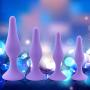 Amal Plug Butte Vibe Silicone Six Toy Amus Trainer Massage for Men Women