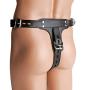 Strict Leather Premium Locking Leather Cock Ring and Butt Plug Harness
