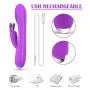 G Spot Vibrator with Bunny Ears for Clitoris Stimulation,Oixgirl Realistic Dildo Vibrator 7 Strong Vibration Rabbit Vibrator Rechargeable Masturbation Sex Toy G Spot Vibrator with Bunny Ears for Clitoris Stimulation,Oixgirl Realistic Dildo Vibrator 7 Strong Vibration Rabbit Vibrator Rechargeable Masturbation Sex Toy