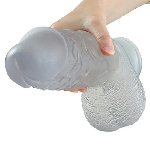HYLHYL3-F Perfect Size Medical-Grade Stick Insert Wand Hands-Free Suction Cup Women Waterproof Toy Transparent Color PVC Material (26cm/10.2in) HYLHYL3-F Perfect Size Medical-Grade Stick Insert Wand Hands-Free Suction Cup Women Waterproof Toy Transparent Color PVC Material (26cm/10.2in)