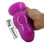 6 Inch Realistic Soft Dillo with Suction Cup Handheld Massage Waterproof Wand Gift Toy for Female