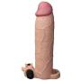 UEE Soft Realistic 30% Enhancer Penis Sleeve Penis Extension Extender Cock Sleeve Girth Enhancer Add in 3&quot for 5-6.5 inches-100% Discreet Shipping (Flesh)