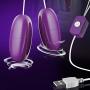 RITER Rechargeable G Spotter Vibrantor Stimulator L-icking Nipple Toys Body Massager Six Toy for Women Couple