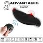 KENNEG Wearable Panty Massaging Silent Soft Skin-Friendly - Back Neck Shoulder Relaxation Wearable Panty Massaging Toys