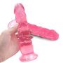 InvincibleFun Ergonomic Slim 7.87 Inch Soft Vibrant Toy with Suction Cup Base Easy to Clean Great for Beginners Unisex Magic (Color : Pink)