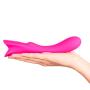 Vibrators and Cockring Multispeed Cordless Rechargeable Vibrator Magic Wand Made from Medical Grade Silicone for G-spot, Vibe - Adult Toys for couples, Viberate Toys Adult Women