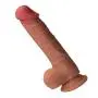 Realistic Dildo 8 inch Fake Penis with Strong Suction Cup and Balls for Vaginal G spot and Anal Play - 100% Waterproof Life Size Adult Sex Toy Discreet Packaging, Flesh Realistic Dildo 8 inch Fake Penis with Strong Suction Cup and Balls for Vaginal G spot and Anal Play - 100% Waterproof Life Size Adult Sex Toy Discreet Packaging, Flesh