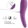 G Spot Clitoral Vibrator with Vibrating Nipple Clamp for Clitoris Stimulation,Waterproof Clit Stimulator with 7 Strong Vibration Modes Quiet Dual Motor (Purple G Spot Vibrator) G Spot Clitoral Vibrator with Vibrating Nipple Clamp for Clitoris Stimulation,Waterproof Clit Stimulator with 7 Strong Vibration Modes Quiet Dual Motor (Purple G Spot Vibrator)