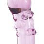 LeLuv Dildo 7.5 inch Curved G-Spot Pink Glass Wand Bundle with Premium Padded Pouch LeLuv Dildo 7.5 inch Curved G-Spot Pink Glass Wand Bundle with Premium Padded Pouch
