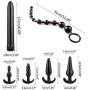 CONtenct 7PCS Vibritor Anul Plug Adult Six Toys Kit Band Slave Toy Games for Couple s