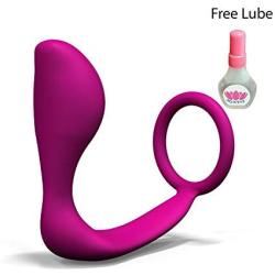 MyXToy® Outstanding Anal Orgasm P-Spot Cock Ring G-Spot Sex Toy Mens Butt Plug Prostate Massager Pink