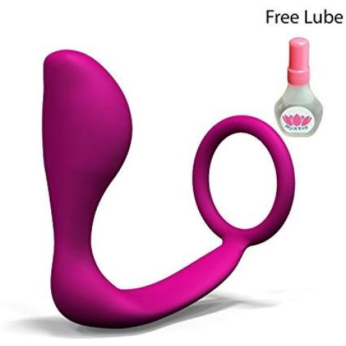 MyXToy® Outstanding Anal Orgasm P-Spot Cock Ring G-Spot Sex Toy Mens Butt Plug Prostate Massager Pink