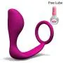 MyXToy® Outstanding Anal Orgasm P-Spot Cock Ring G-Spot Sex Toy Mens Butt Plug Prostate Massager Pink MyXToy® Outstanding Anal Orgasm P-Spot Cock Ring G-Spot Sex Toy Mens Butt Plug Prostate Massager Pink