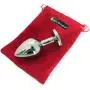 Eastern Delights Steel Metal Plated Jeweled Butt Anal Plug Large Medium Small Eastern Delights Steel Metal Plated Jeweled Butt Anal Plug Large Medium Small