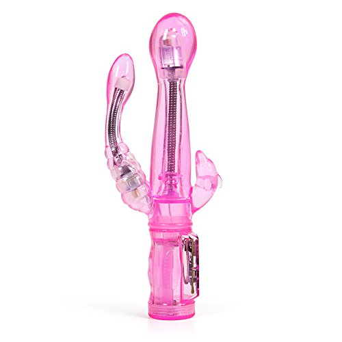 Eden Toys Double indulgence - TPR Waterproof Flexible double penetration vibrator