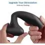 BOMBEX Vibrating Prostate Massager - Ultra Smooth Silicone P-Spot G-Spot Vibrator with 10 Speeds, Rechargeable & Waterproof Anal Sex Toy for Men Women and Couples, Matte Black BOMBEX Vibrating Prostate Massager - Ultra Smooth Silicone P-Spot G-Spot Vibrator with 10 Speeds, Rechargeable & Waterproof Anal Sex Toy for Men Women and Couples, Matte Black