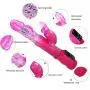 Youth Fashion Edition Multifunctional Masager Portable Rotating Modes Stretchable Silicone Rábbit 16 Speed Thrusting Stress Relax Rocking Suitable for Women Birthday Present Youth Fashion Edition Multifunctional Masager Portable Rotating Modes Stretchable Silicone Rábbit 16 Speed Thrusting Stress Relax Rocking Suitable for Women Birthday Present