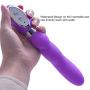 G Spot Dildo Vibrator for Female with 10 Strong Vibration Modes Vagina Clitoris Anal Stimulator Silicone Adult Sex Toy Gift for Women Couple(Purple)