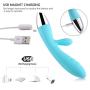 Wireless Handheld Massage Equipment - 10-Speed ​​Pulse Mode - Smooth Muscle Soreness and Sports Restore (Blue)