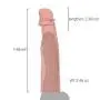 Soft Silicone Penis Extender Enlarger Sleeve Condom Sexual Delay Ejaculation Toy for Men(7.5inch) Soft Silicone Penis Extender Enlarger Sleeve Condom Sexual Delay Ejaculation Toy for Men(7.5inch)