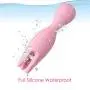 High-end G-spot Vibrators, SVAKOM Nymph Soft Moving Finger Clitoral G-spot Vibrator, Vagina Massager, Nipples Ears Stimulator, IPX7 Waterproof, Rechargeable, Sex Adult Toys, Foreplay Fun for Couple