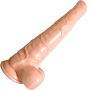 AZX Dildo Waterproof With suction cup Women Massage Wand Large Simulation horse penis Secret packaging, flesh color