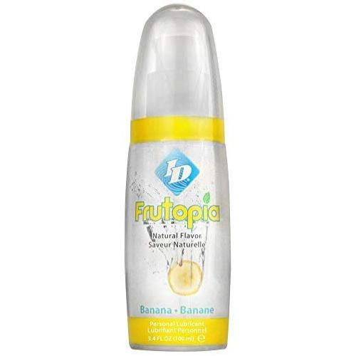 Id Lube Frutopia Natural Banana Lubricant, 3.4 Ounce