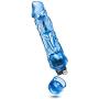 Eden 9" Soft Large Thick Realistic Vibrating Dildo, Multi Speed Powerful Vibrator, Sex Toy for Women, Blue