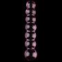 Glow Castle Crystal Glass Pleasure Wand Dildo Penis - Purple Charm