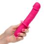 CalExotics Grip Thruster Probe – Waterproof G Spot Dildo for Women – Adult Silicone Dong Sex Toy for Couples - Pink