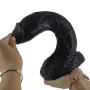 Lfcmf 10.23 Inch Waterproof Portable Wand Massage Hand-Free Real Feel PVC Massager Game Toys Lfcmf (Color : Black)