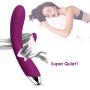 SVAKOM Angel Vibartors New Adult Sex Toys G-Spot Heating Function Vibes and Clitoris Wand Massager for Woman Masturbator for Couple Sexual Wellness (Violet)