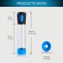 ZZDDQQ Effective ED Pumps for Men Vacuum Massager, Battery Powerful Adjustable Modes Tool Your Best Choice