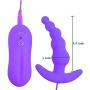 Vibrating Stimulator Plug 10 Speed, Male Postate Massager for Man pennis -C1